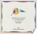 Materiales de apoyo a la formación