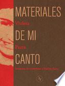 Materiales de mi canto