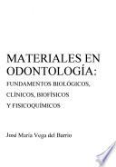 Materiales en odontología
