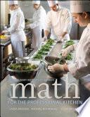 Math for the Professional Kitchen