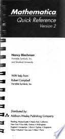 Mathematica Quick Reference, Version 2