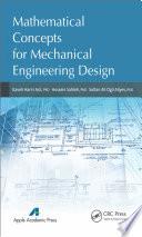 Mathematical Concepts for Mechanical Engineering Design