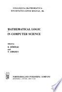 Mathematical Logic in Computer Science