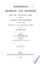 Mathematical Questions and Solutions