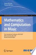 Mathematics and Computation in Music