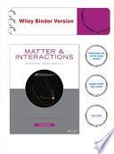 Matter and Interactions, Volume I