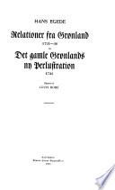 Meddelelser Om Grønland