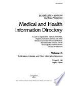 Medical and Health Information Directory, Vol. 2