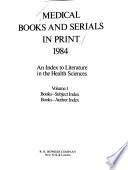 Medical Books and Serials in Print