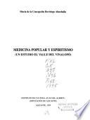 Medicina popular y espiritismo