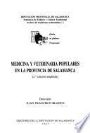 Medicina y veterinaria populares en la Provincia de Salamanca
