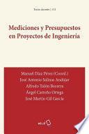 Mediciones y presupuestos en proyectos de ingeniería