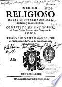 Medico religioso de las enfermedades espirituales, y de sus remedios
