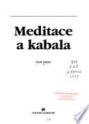 Meditace a kabala