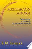 Meditación ahora