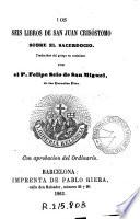 Meditaciones, con que algunas particulares iglesias de Barcelona promueven la devocion de los fieles en el ejercicio cotidiano de la oracion mental