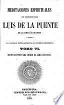 Meditaciones espirituales. (Vida del ... Padre L. de la Puente.).