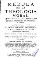 Médula de la theologia moral