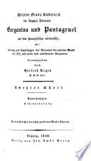 Meister Franz Rabelais ... Gargantua und Pantagruel