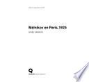 Mélnikov en París, 1925