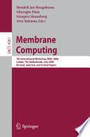 Membrane Computing