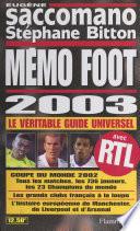 Mémo foot 2003