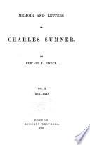 Memoir and Letters of Charles Sumner