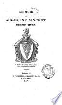 Memoir of Augustine Vincent, Windsor herald