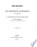Memoire sur les operations Géodésiques des Pyrénnéoes et la comparaison du Niveau des deux mers