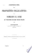 Mémoires couronnés et autres mémoires publićs par l'Académie royale des sciences, des lettres et des beaux-arts de Belgique. Collection in-80. Tome I-LXVI [1840-1904].
