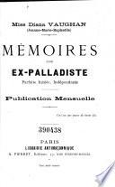 Memoires d'une ex-palladiste