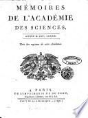 Mémoires de l'Académie des sciences de Paris, 1790