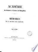 Mémoires de la section des sciences
