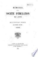 Mémoires de la Société d'émulation du Jura