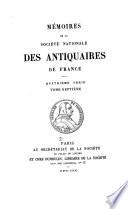 Mémoires de la Société nationale des antiquaires de France