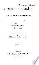 Memoirs of Ernest II