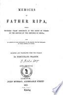Memoirs of Father Ripa, During Thirteen Years' Residence at the Court of Peking in the Service of the Emperor of China