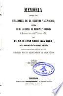 Memoria acerca las utilidades de la segunda vacunación, leída en la Acad. de Medicina y Cirugía de Barcelona en la sesión del 1ode marzo de 1841