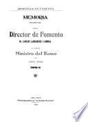Memoria ... al Congreso ordinario ...