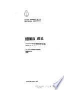 Memoria anual