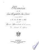 Memoria correspondiente a los años ...