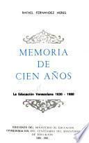 Memoria de cien años