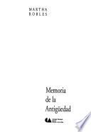 Memoria de la antigüedad