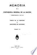 Memoria de la Contaduria General de la Nación