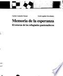 Memoria de la esperanza