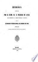 Memoria de la Exposición Internacional de Londres de 1862