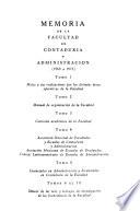 Memoria de la Facultad de Contaduría y Administración, 1969 a 1973: Metas y sus realizaciones por las distinas áreas operativas de la Facultad