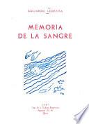 Memoria de la sangre