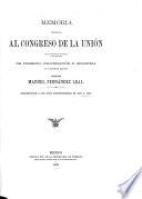 Memoria de la Secretaría de Agricultura y Fomento