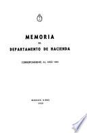 Memoria de la Secretaría de Estado de Hacienda correspondiente al ejercicio ...